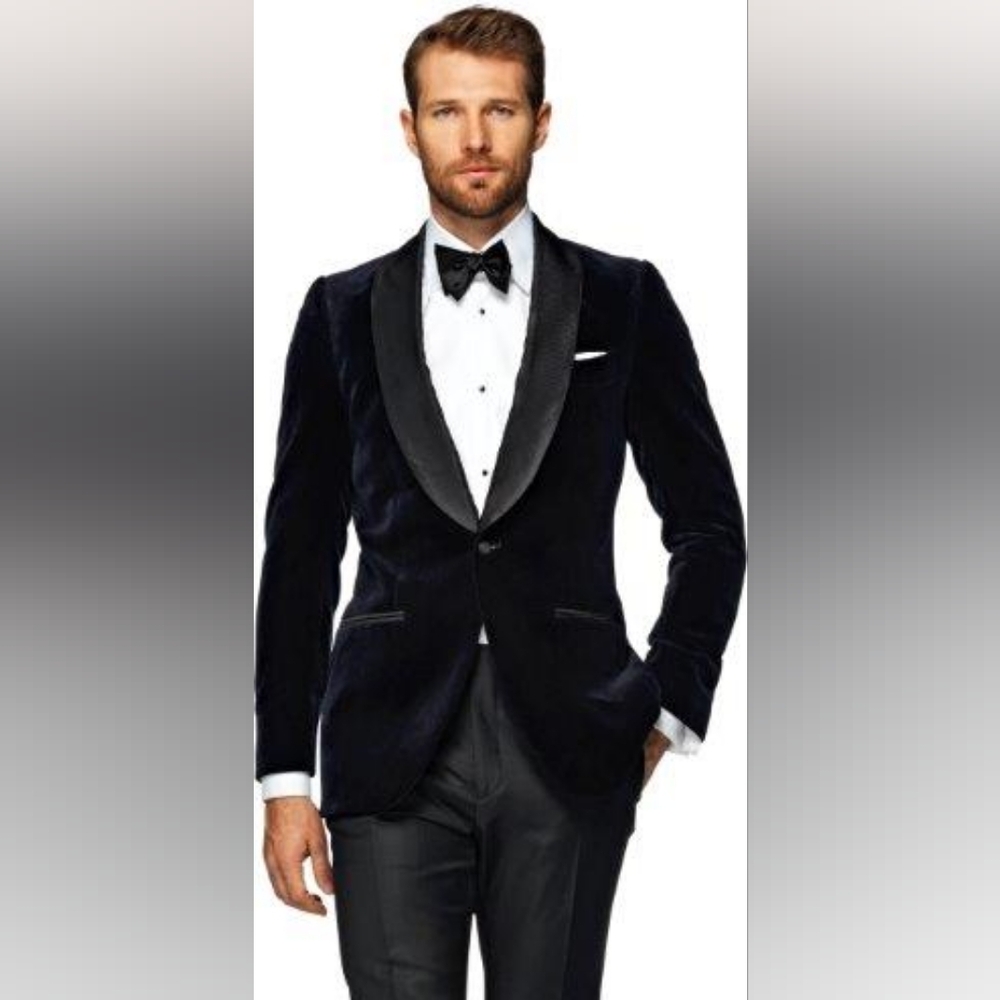 Suit Supply Velvet Blazer